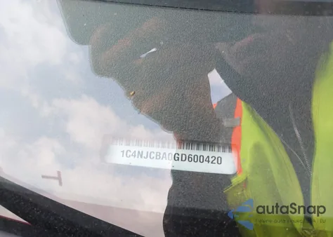 2016 Jeep Compass Sport из США, поврежденный, VIN 1C4NJCBA0GD600420